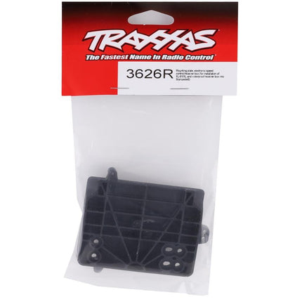 TRA3626R, Traxxas ESC/Receiver Long Chassis Mounting Plate