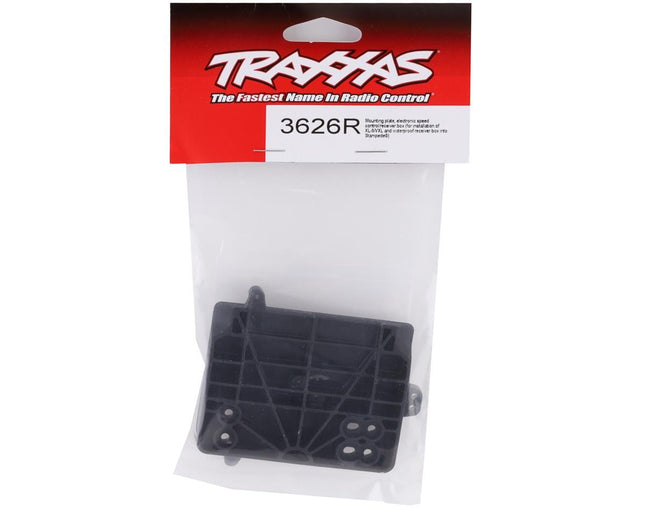 TRA3626R, Traxxas ESC/Receiver Long Chassis Mounting Plate