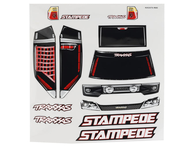 TRA3651L, Traxxas Stampede ProGraphix Body (Clear)