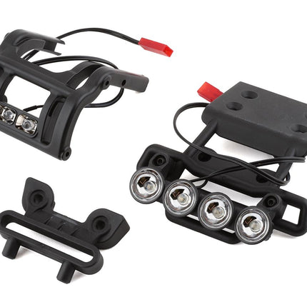 TRA3697, Traxxas Bigfoot No. 1 LED Light Kit w/Front & Rear Bumpers