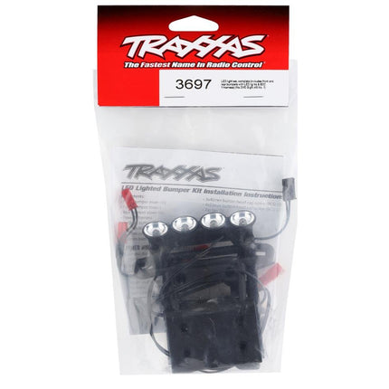 TRA3697, Traxxas Bigfoot No. 1 LED Light Kit w/Front & Rear Bumpers