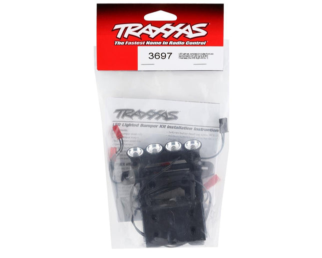 TRA3697, Traxxas Bigfoot No. 1 LED Light Kit w/Front & Rear Bumpers