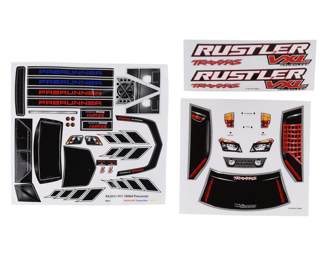 TRA3719, Traxxas Rustler VXL Prographix Body