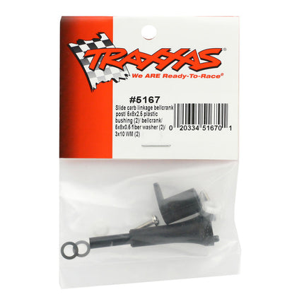 TRA5167, Traxxas Slide Carburetor Linkage Set (TMX2.5)