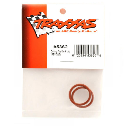 TRA5362, Traxxas Revo Fuel Tank Cap O-Rings (2)