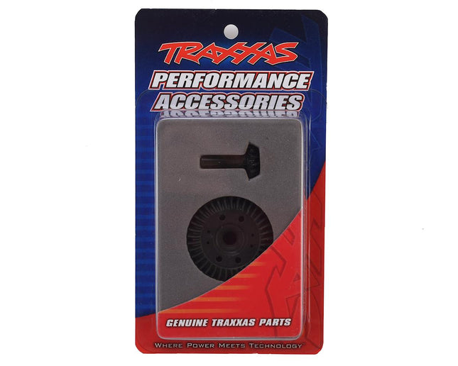 TRA5379R, Traxxas Spiral Cut Differential Ring Gear & Pinion Gear Set