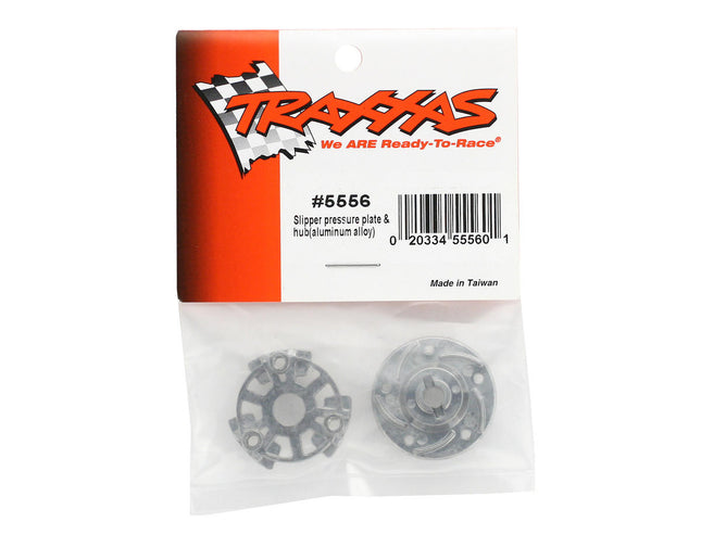 TRA5556, Traxxas Aluminum Slipper Pressure Plate & Hub Set (Jato)