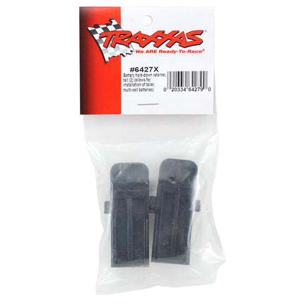 TRA6427X, Traxxas Tall Battery Hold Down Retainer Set (2)