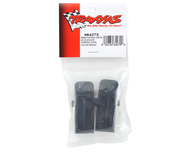 TRA6427X, Traxxas Tall Battery Hold Down Retainer Set (2)