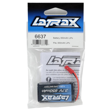 TRA6637, Traxxas LaTrax Alias LiPo Battery (3.7V/650mAh)