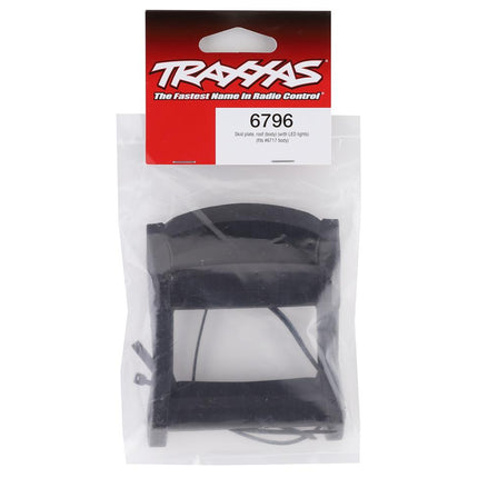 TRA6796, Traxxas Rustler 4x4 Roof Skid Plate w/LED Lights