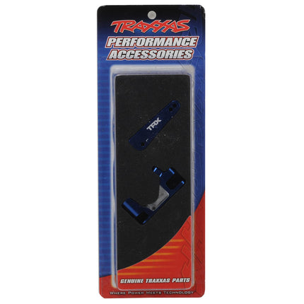 TRA6832X, Traxxas Aluminum Caster Block Set (Blue) (2)