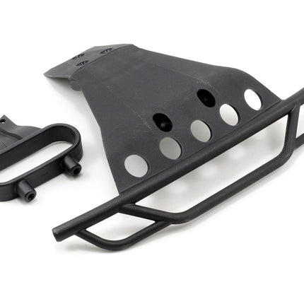 TRA6835, Traxxas Front Bumper & Mount (Black)