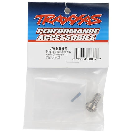 TRA6888X, Traxxas Hardened Steel Front Drive Hub