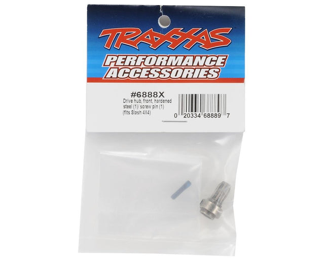 TRA6888X, Traxxas Hardened Steel Front Drive Hub
