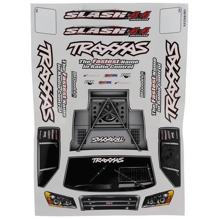 Traxxas Slash 1/10 Pre-Cut Short Course Truck Body (Clear)