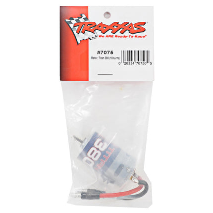 TRA7075, Traxxas Titan 380 Brushed Motor (18T)