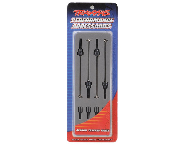 TRA7151X, Traxxas Assembled Steel CV Driveshaft Set (4)