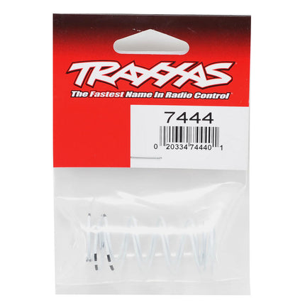 TRA7444, Traxxas Progressive Rate Long GTR Shock Springs (Black - 0.767 Rate) (2)