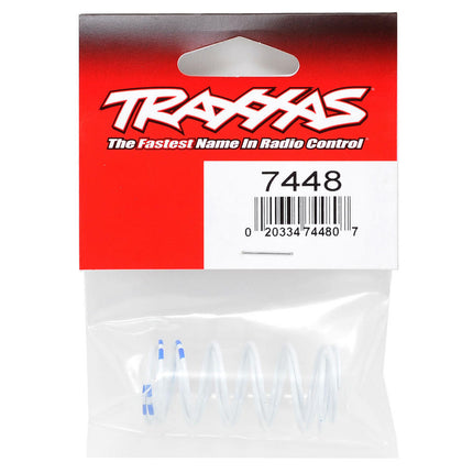 TRA7448, Traxxas Progressive Rate Long GTR Shock Springs (Blue - 0.892) (2)