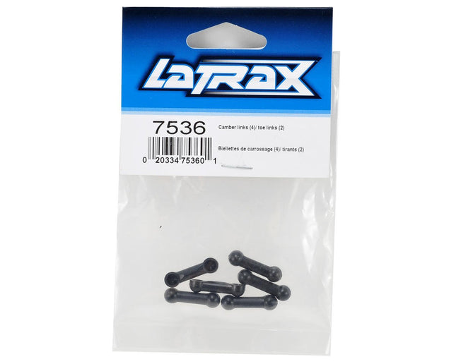 TRA7536, Traxxas LaTrax Camber Links & Toe Link Set (6)