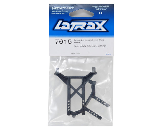 TRA7615, Traxxas LaTrax Front/Rear Body Mount Set