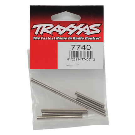 TRA7740, Traxxas X-Maxx/XRT Hardened Steel Suspension Pin Set (1x 4x85mm, 3x 4x47mm & 2x 4x33mm)