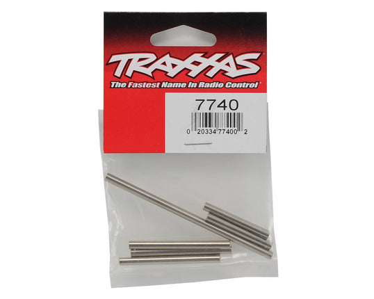 TRA7740, Traxxas X-Maxx/XRT Hardened Steel Suspension Pin Set (1x 4x85mm, 3x 4x47mm & 2x 4x33mm)