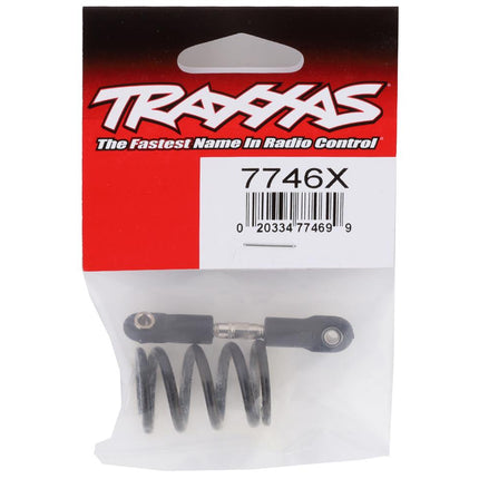 TRA7746X, Traxxas X-Maxx/XRT Steel Steering Link w/HD Servo Saver Spring