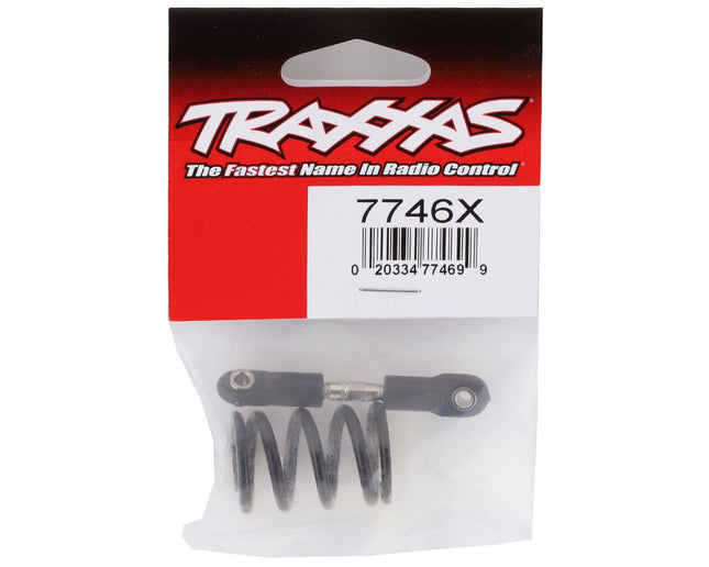 TRA7746X, Traxxas X-Maxx/XRT Steel Steering Link w/HD Servo Saver Spring