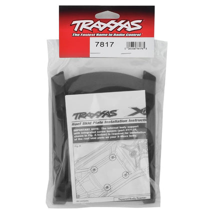 TRA7817, Traxxas X-Maxx Roof Skid Plate (Black)