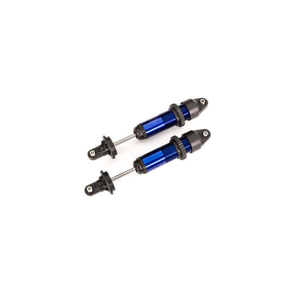 TRA7861, Traxxas GTX Aluminum Assembled Shocks (Blue) (2)