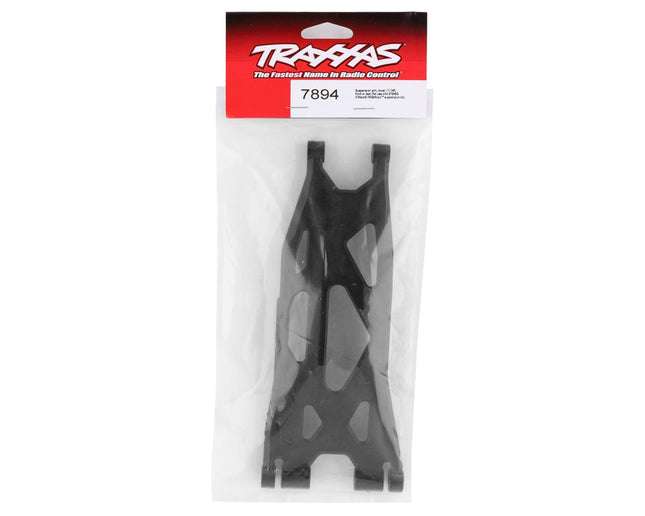 TRA7894, Traxxas X-Maxx WideMaxx Lower Left Front/Rear Suspension Arm (Black) (Use with TRA7895 WideMaxx Suspension Kit)