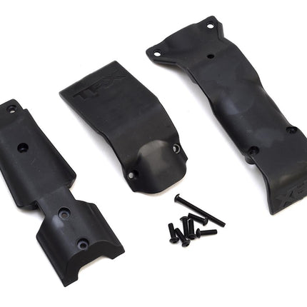 TRA8637, Traxxas Front/Rear Skid Plate Set
