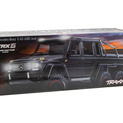 88296-4, Traxxas TRX-6 1/10 6x6 Trail Crawler w/Mercedes-Benz G 63 AMG Clipless Body w/TQi 2.4GHz Radio