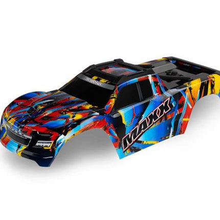TRA8931, Traxxas Body Maxx Rock N Roll Painted Decals (fits Maxx® with extended chassis (352mm wheelbase)