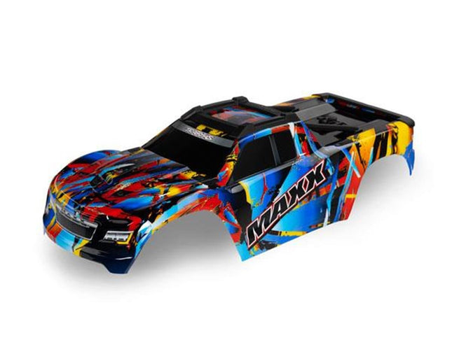 TRA8931, Traxxas Body Maxx Rock N Roll Painted Decals (fits Maxx® with extended chassis (352mm wheelbase)