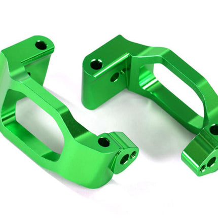 TRA8932G, Traxxas Maxx Aluminum Caster Blocks (Green)