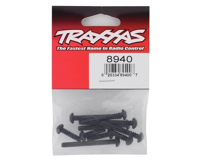 TRA8940, Traxxas Maxx Hardened Steel Suspension Screw Pins (10)