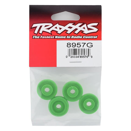 TRA8957G, Traxxas Maxx Wheel Washers (Green) (4)