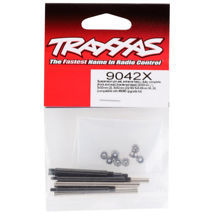 TRA9042X, Traxxas Hoss/Rustler/Slash 4x4 HD Steel Suspension Pin Set