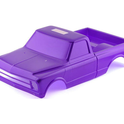 TRA9411P, Traxxas Drag Slash Chevrolet C10 Pre-Painted Body (Purple) (Requires TRA9415)