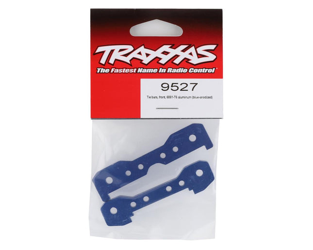 TRA9527, Traxxas Sledge Aluminum Front Tie Bars (Blue)
