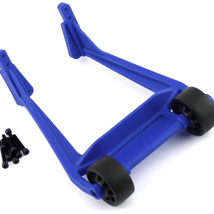 TRA9576X, Traxxas Sledge Pre-Assembled Wheelie Bar (Blue)