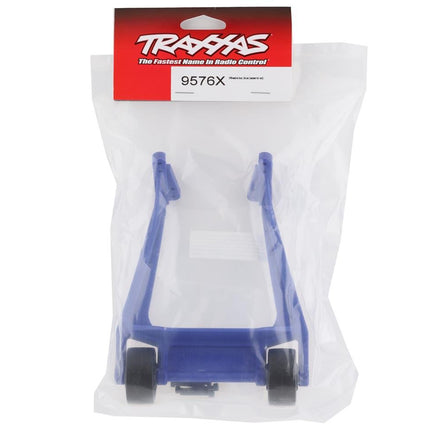 TRA9576X, Traxxas Sledge Pre-Assembled Wheelie Bar (Blue)