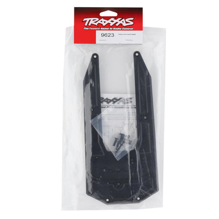 TRA9623, Traxxas Sledge Chassis Skid Plate (Black)