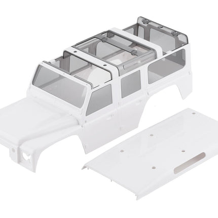 TRA9712, Traxxas TRX-4M Land Rover Defender Complete Unassembled Body (White)