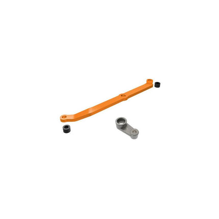 TRA9748-ORNG, Traxxas TRX-4M Aluminum Steering Link w/Servo Horn (Orange)