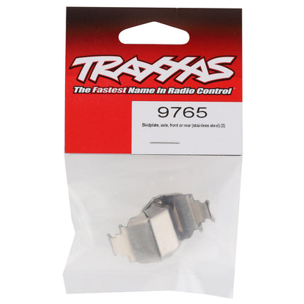 TRA9765, Traxxas TRX-4M Steel Axle Skid Plate (2)