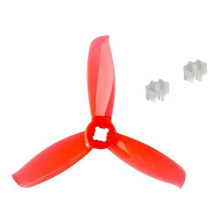 Gemfan WinDancer 3028 Tri-Blade 3" Prop 4 Pack  (5mm/1.5mm Mounting) - Choose Your Color